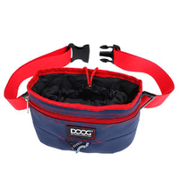 Doog Treat Pouch Navy & Red Large