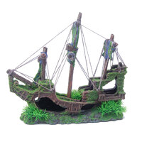Aquatopia Sailing Ship with Moss