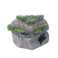Aquatopia Double Flat Rock with Moss