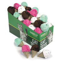 Ice Cream Cone Toy Plush (each)