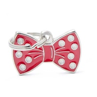 My Family Pet Charm Red Bow