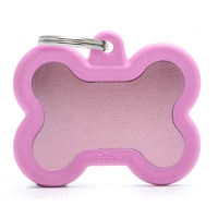 ID Tag 'Silent' Hush Bone Pink