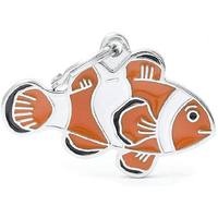 My Family Wild Clownfish Pet ID Tag