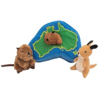 Zippy Paws Animals in Australia Dog Toy