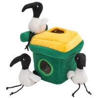 Zippy Paws Bin Chicken Wheelie Bin Dog Toy