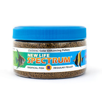 New Life Spectrum Tropical Fish Regular Sinking Pellets 1.5mm 80g