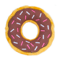 Zippy Paws Plush Donutz Chocolate