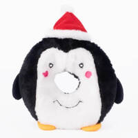 ZippyPaws Holiday Donutz Buddies Penguin Dog Toy