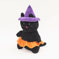 Zippypaws Halloween Cheeky Chumz Witch Cat 27.5x16.5x10cm