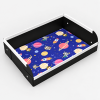 C&C Fleece Kitchenette Liner Pigs In Space