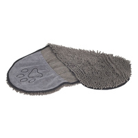 Dirty Dog Shammy Towel Grey