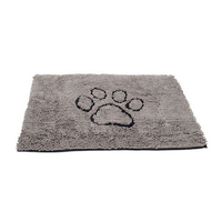 Dirty Dog Doormat Large Grey