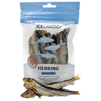 Icelandic Plus Herring Whole Fish Dog Treat 3-oz Bag