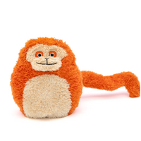 Guru Hide-A-Tail Monkey Interactive Dog Toy Medium