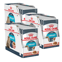 Royal Canin Cat Urinary Care Gravy Pouch 85g 3x Boxes (36x Pouches)