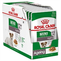 Royal Canin Mini Ageing 12+ Dog Food Pouch Box 12x85g