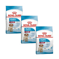 Royal Canin Medium Puppy Food Pouch 3x140g