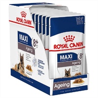Royal Canin Dog Maxi Ageing 8+ Pouch 140g (10 Pouches)