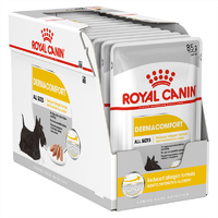 Royal Canin Dermacomfort Dog Food Pouch Box 12x85g