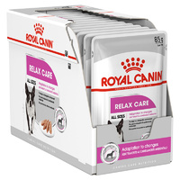 Royal Canin Relax Care Dog Food Pouch Box 12x85g
