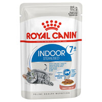 Royal Canin Indoor 7+ Gravy Senior Cat Food Pouch 85g