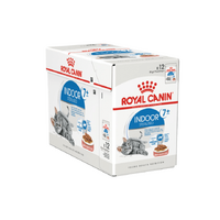 Royal Canin Cat Indoor 7+ Gravy Pouch 85g Box (12x Pouches)