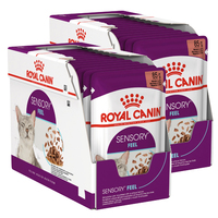 Royal Canin Sensory Feel Gravy Adult Cat Food Pouch 24x85g