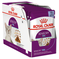 Royal Canin Sensory Feel Jelly Adult Cat Food Pouch 12x85g