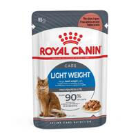 Royal Canin Light Weight Gravy Cat Food Pouches 12x85g