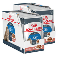 Royal Canin Cat Ultra Light Gravy Pouch 85g 2x Boxes (24x Pouches)