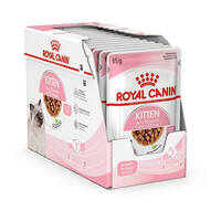 Royal Canin Kitten Instinctive Gravy Pouch 85g Box (12x Pouches)