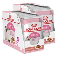 Royal Canin Kitten Instinctive Gravy Pouch 85g 2x Boxes (24x Pouches)