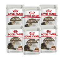 Royal Canin Cat Ageing 12+ Gravy Pouch 85g (6x Pouches)