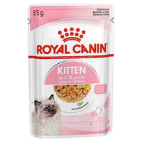 Royal Canin Instinctive Jelly Kitten Food Pouch 85g