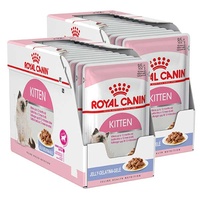 Royal Canin Kitten Instinctive Jelly Pouch 85g 2x Boxes (24x Pouches)