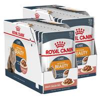 Royal Canin Cat Intense Beauty Jelly Pouch 85g 2x Boxes (24x Pouches)
