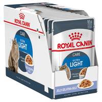 Royal Canin Cat Ultra Light Jelly Pouch 85g Box (12x Pouches)