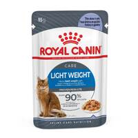 Royal Canin Care Light Weight Jelly Cat Food Pouches 24x85g