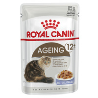Royal Canin Ageing 12+ Senior Jelly Cat Food Pouch 85g