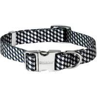 Dog Collar Total Care Style Small Black & Grey