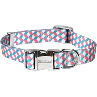 Dog Collar Total Care Style Small Pink & Blue
