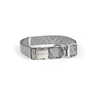 Dog Collar Total Care Reflect Medium Grey