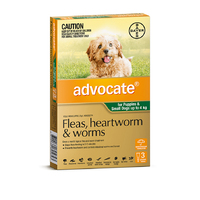 Advocate For Extra Small Dogs 0-4kg (3 Pack)