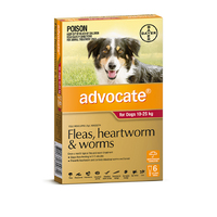 Advocate Medium Dog 10-25kg (6 Pack)