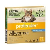 Profender Cats 2.5-5kg (2 Pack)