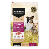 Black Hawk Grain Free Adult Lamb Dry Dog Food 15kg