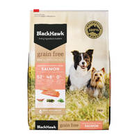 Black Hawk Grain Free Adult Salmon Dry Dog Food 7kg