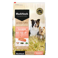 Black Hawk Grain Free Adult Salmon Dry Dog Food 15kg