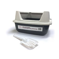Trouble & Trix Hi-Sided Litter Tray with Scoop