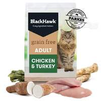Black Hawk Cat Grain Free Chicken & Turkey 1.2kg